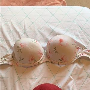 strapless pushup bra